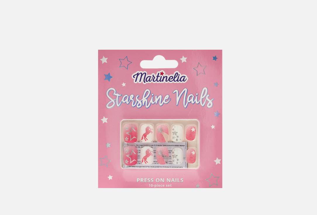 Изображение товара Набор накладных ногтей Martinelia Unicorn Starshine Nails