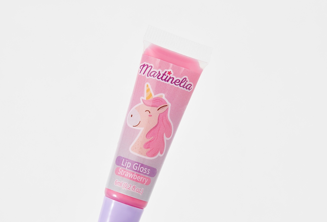 Martinelia Набор детской декоративной косметики из двух позиций Little Unicorn Lip Gloss + Nail Polish