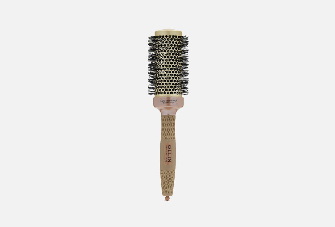 Изображение товара Термобрашинг для волос Ollin Professional Thermal brushing Gold Ceramic+Ion, 44 mm