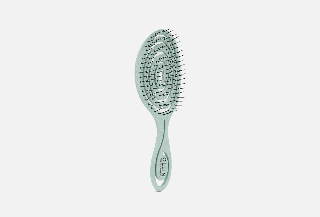 Изображение товара Щётка массажная для волос Ollin Professional Oval Flexible massage brush