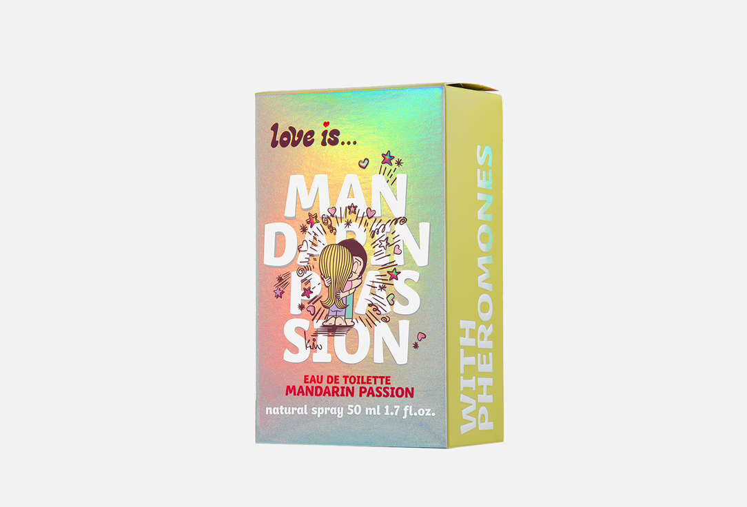 

Туалетная вода LOVE IS, Mandarin passion 50 мл