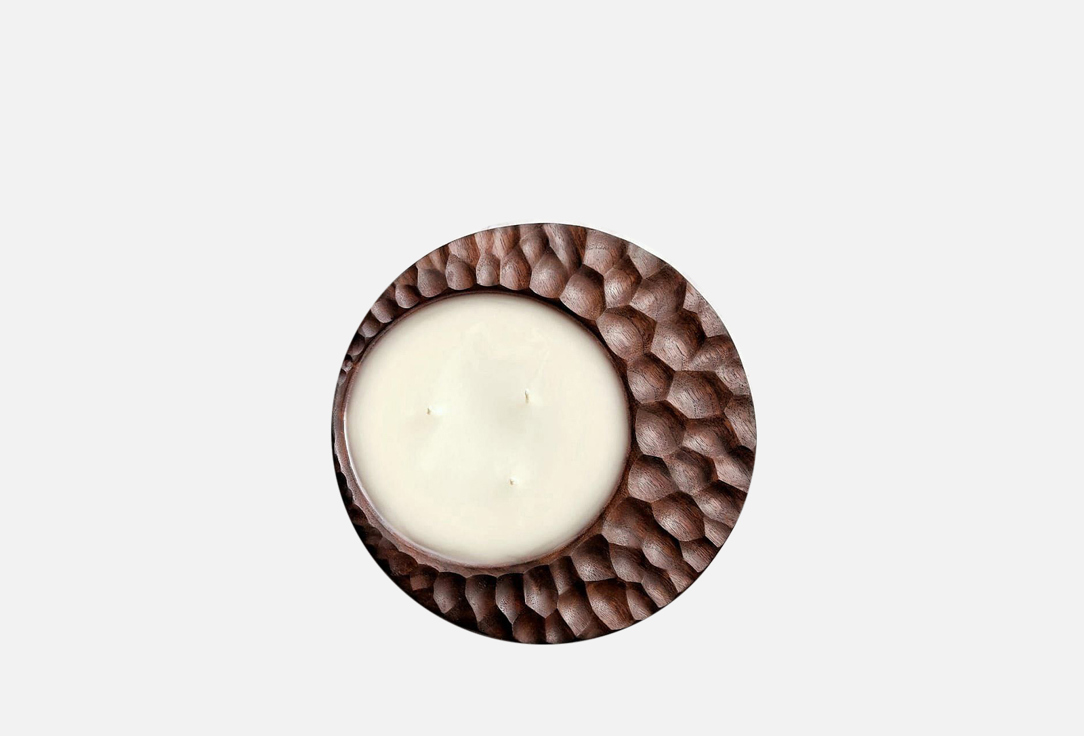 

Свеча ручной работы VICTORIAS WOODS, Белый, Impression bali 1 шт