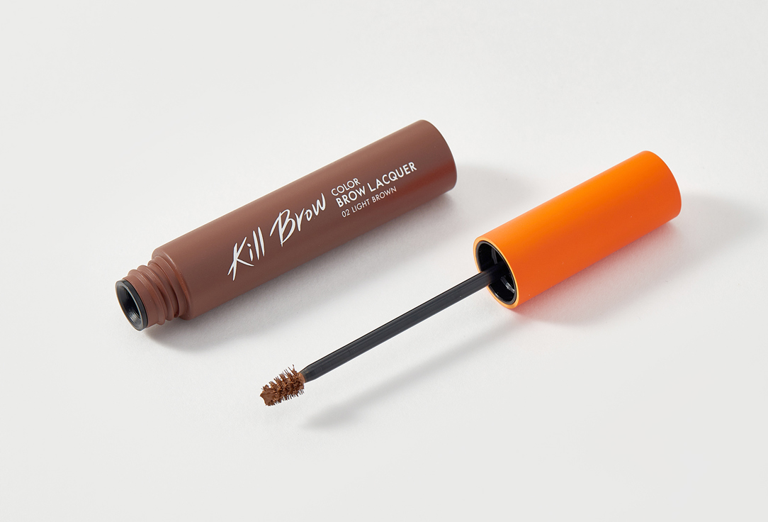 Тушь для бровей  Clio Kill brow Color lacquer  02 LIGHT BROWN