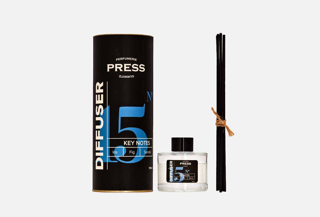 press gurwitz perfumerie perfume discovery set Диффузор PRESS GURWITZ PERFUMERIE №15 Iris, Fig, Sandal 100 мл