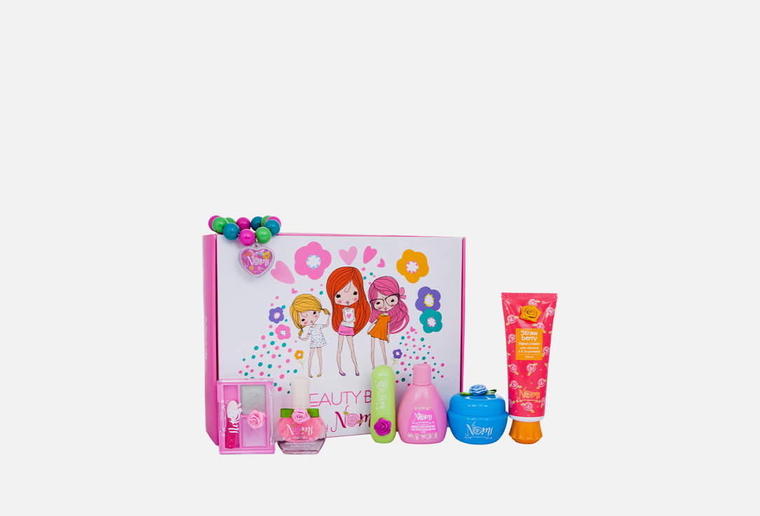 Набор подарочный для девочек NOMI Бьютибокс № 4 8 шт luxvisage набор для макияжа beauty box 4