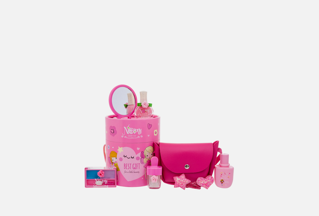 Набор подарочный для девочек NOMI В тубусе 8 шт promotional products natural beauty box набор для красоты из 6 предметов