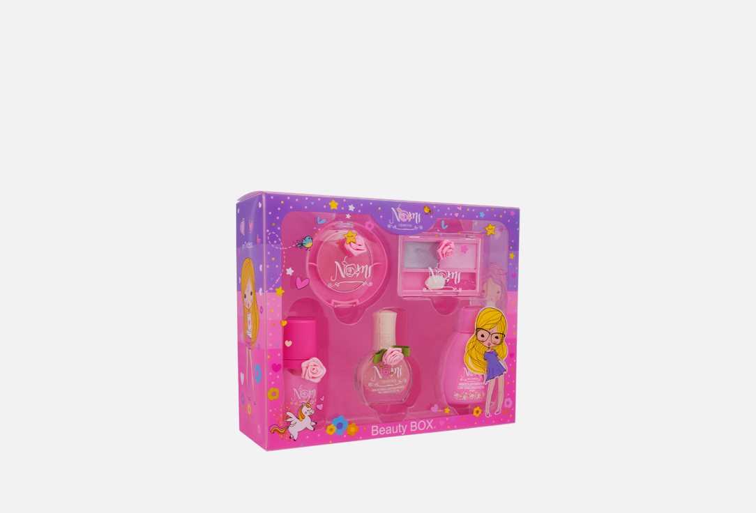 

Набор подарочный NOMI, Розовый, Бьютибокс 5 шт