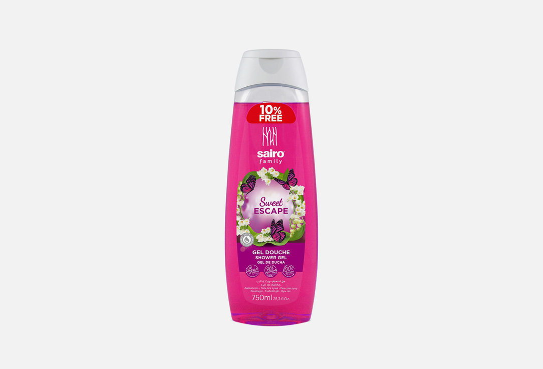 Гель для душа SAIRO SWEET SCAPE 750 мл