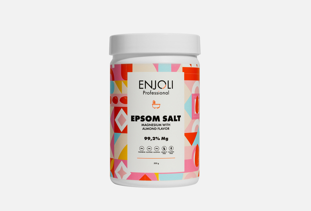 Соль для ванны ENJOLI Магниевая 500 г английская соль классическая – 3000 г mute home