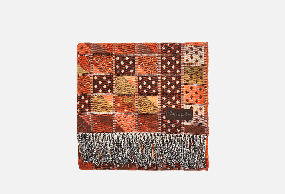 

плед MARZOTTO, Коричневый, ILLINOIS CTN 7040, рыжий 1 шт