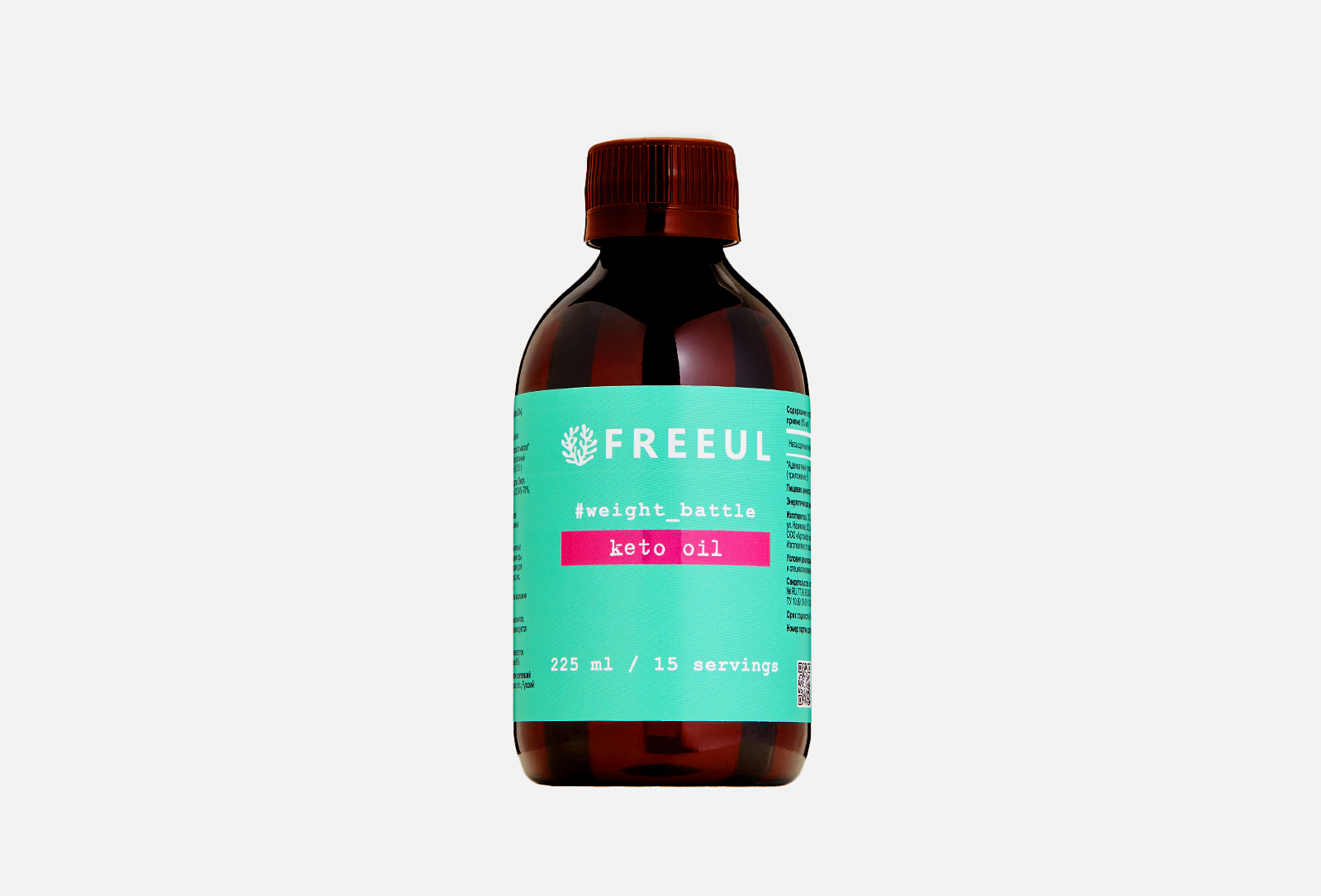 Freeul МСТ масло keto oil 225 мл — купить, цена в Москве