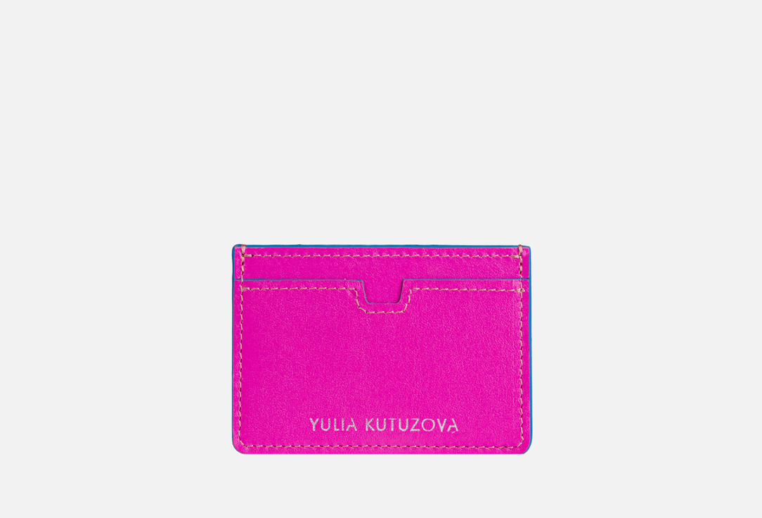Кардхолдер YULIA KUTUZOVA PINK AND DARK BLUE 1 шт сумка yulia kutuzova bridget pink 1 шт