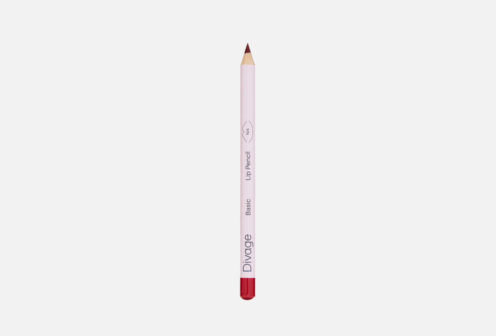 Divage Карандаш для губ Basic 11 Red 1.1 г — купить в Алматы и Шымкенте