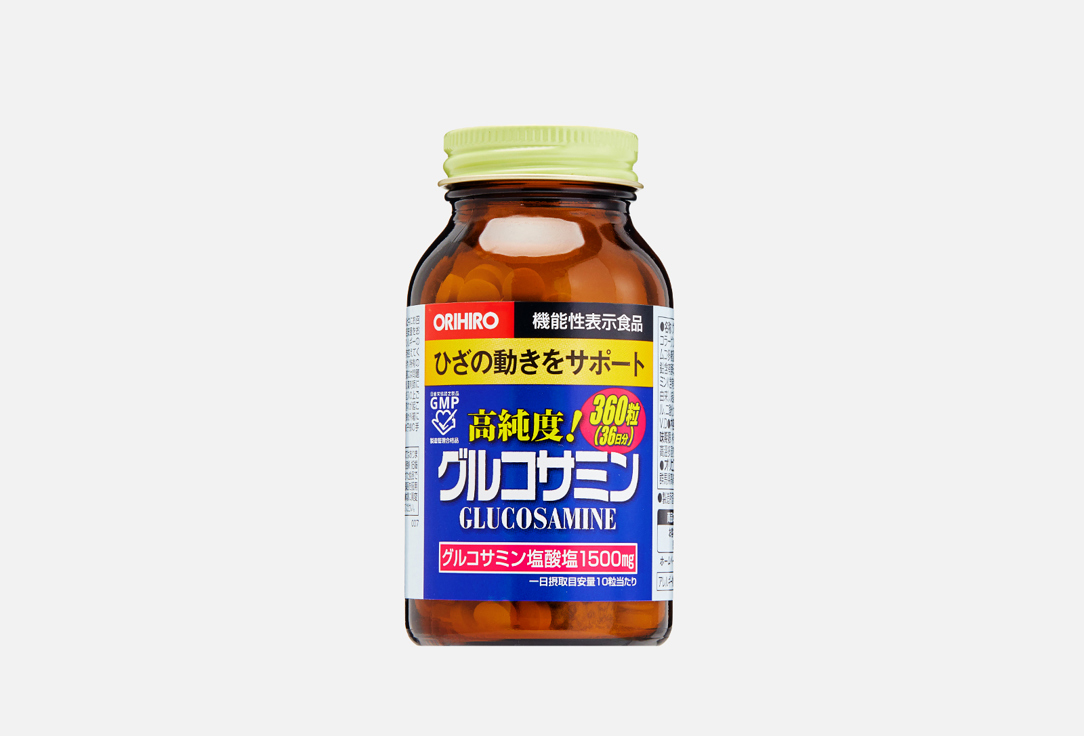 элеутерококк orihiro орихиро таблетки 250мг 400шт Биологически активная добавка для опорно-двигательного аппарата ORIHIRO Глюкозамин, фолиевая кислота, витамины группы В 360 шт