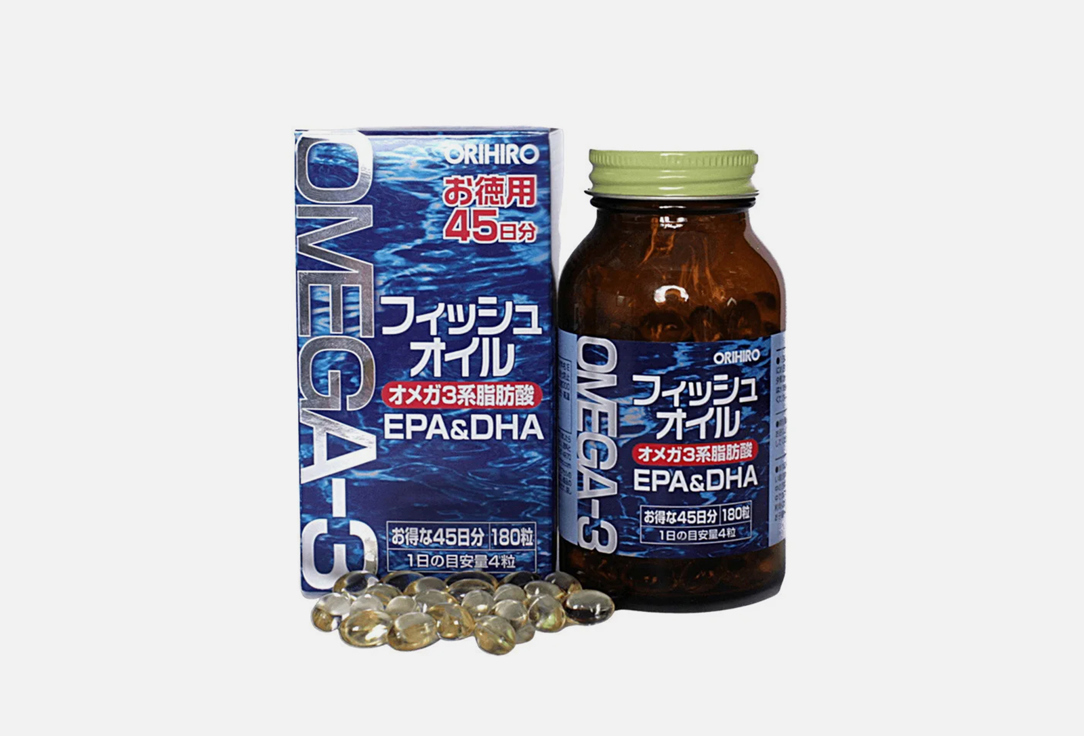 

Биологически активная добавка ORIHIRO, EPA&DHA 180 шт