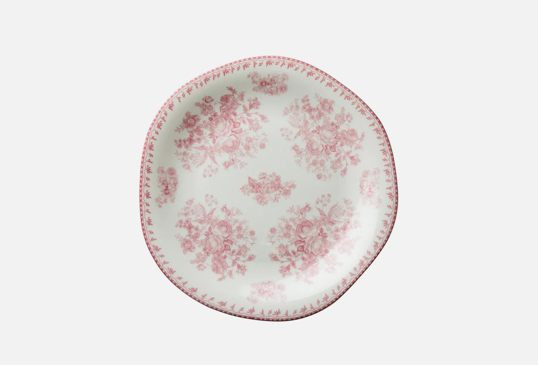 цена тарелка LUZERNE Розовая, 27 см 1 шт