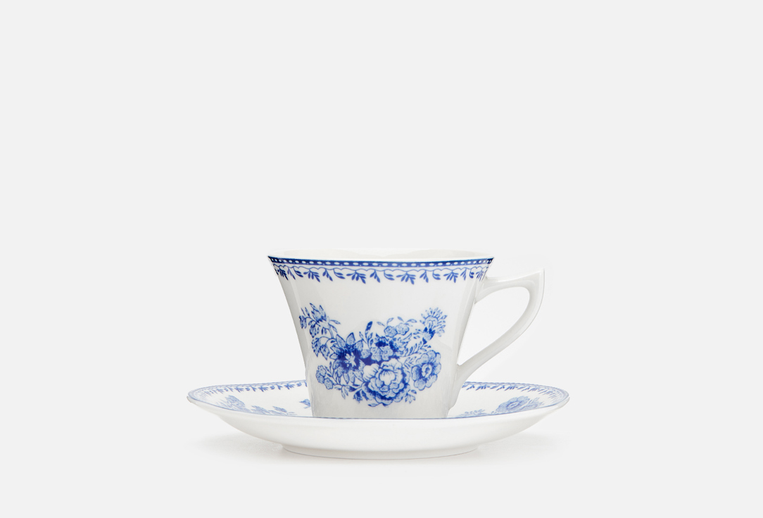 Чайная пара LUZERNE Синяя 170 мл чайная пара семикаракорская керамика гостеприимная