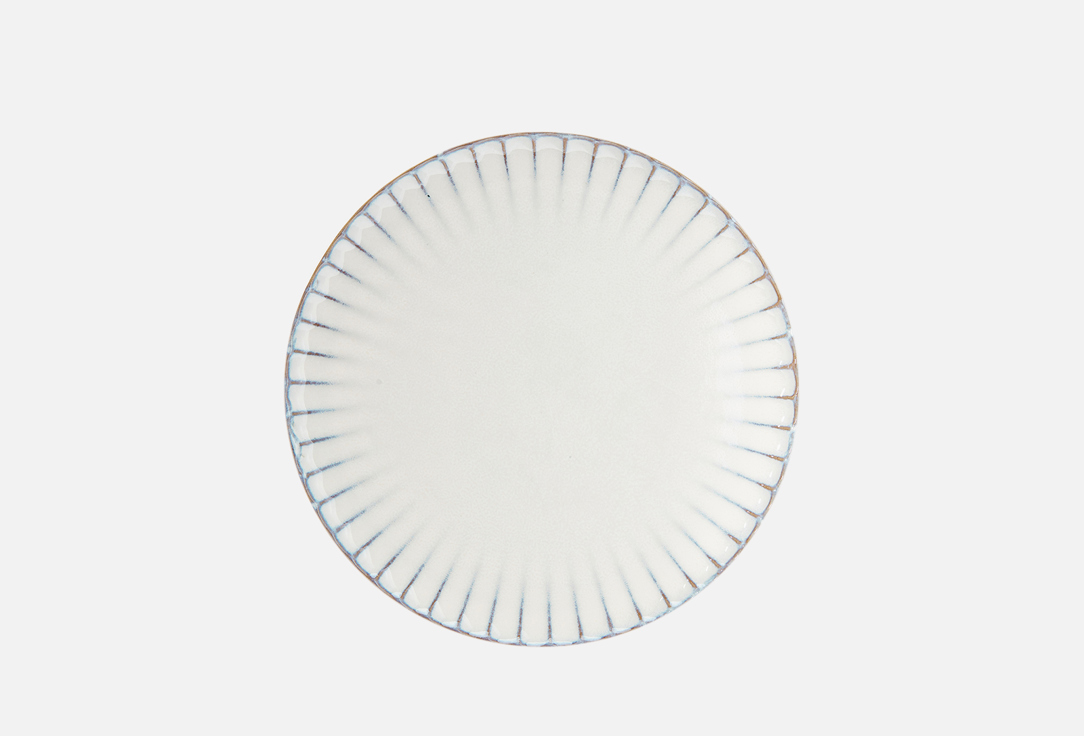 Тарелка SERAX Плоская, белая 27 см 1 шт горшок примула 7л d27см h22см капучино пластик