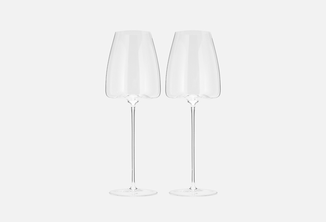 Набор бокалов для вина ZIEHER Straight 2 шт набор бокалов zieher nostalgic для шампанского 2 шт