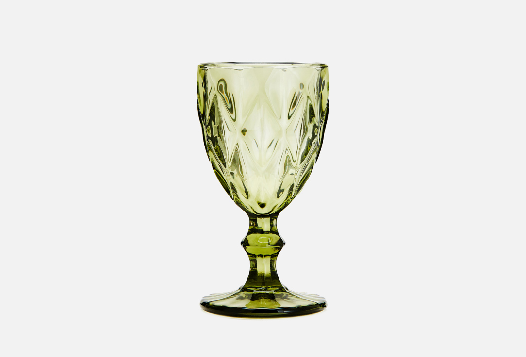 Бокал ЮЖНОЕ СТЕКЛО Goreous, зеленый 250 мл бокал 150мл шампанское стекло зеленый