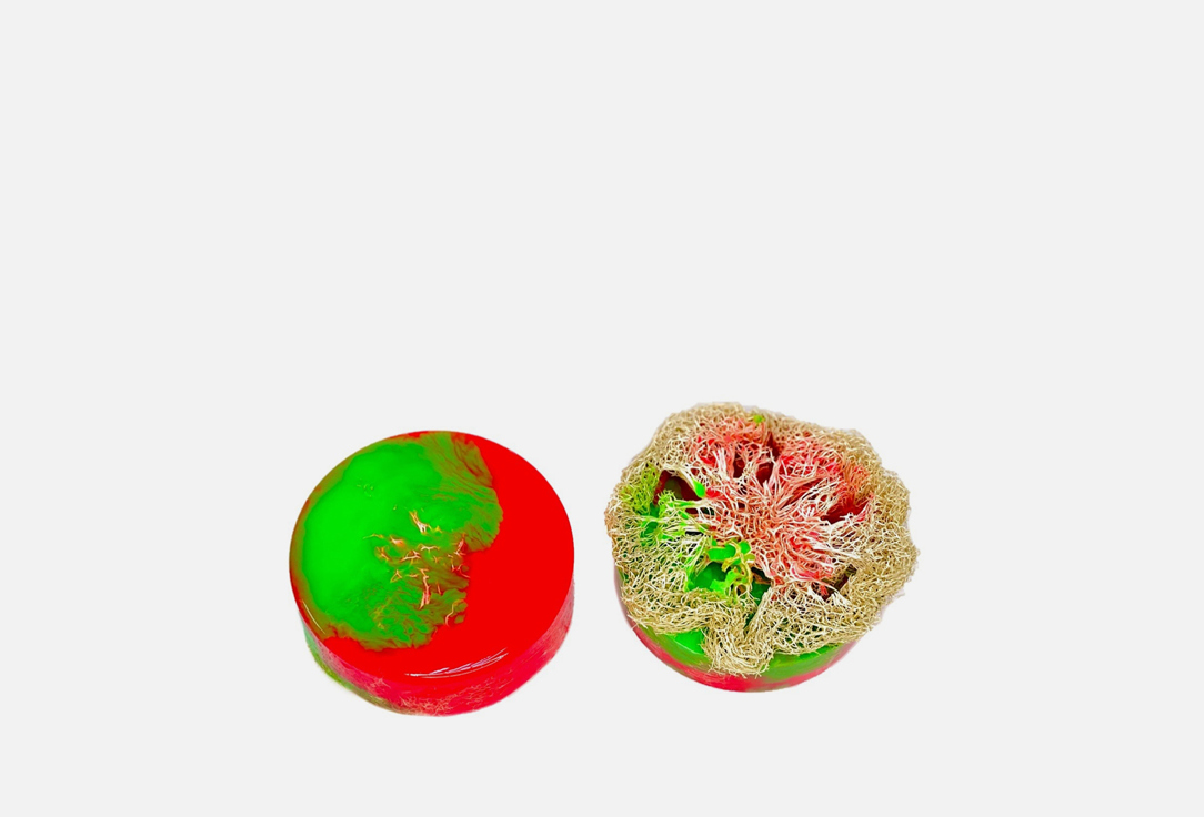 

Массажное Мыло-Мочалка KHOMEY COSMETICS, Happy New Year Mood 180 г