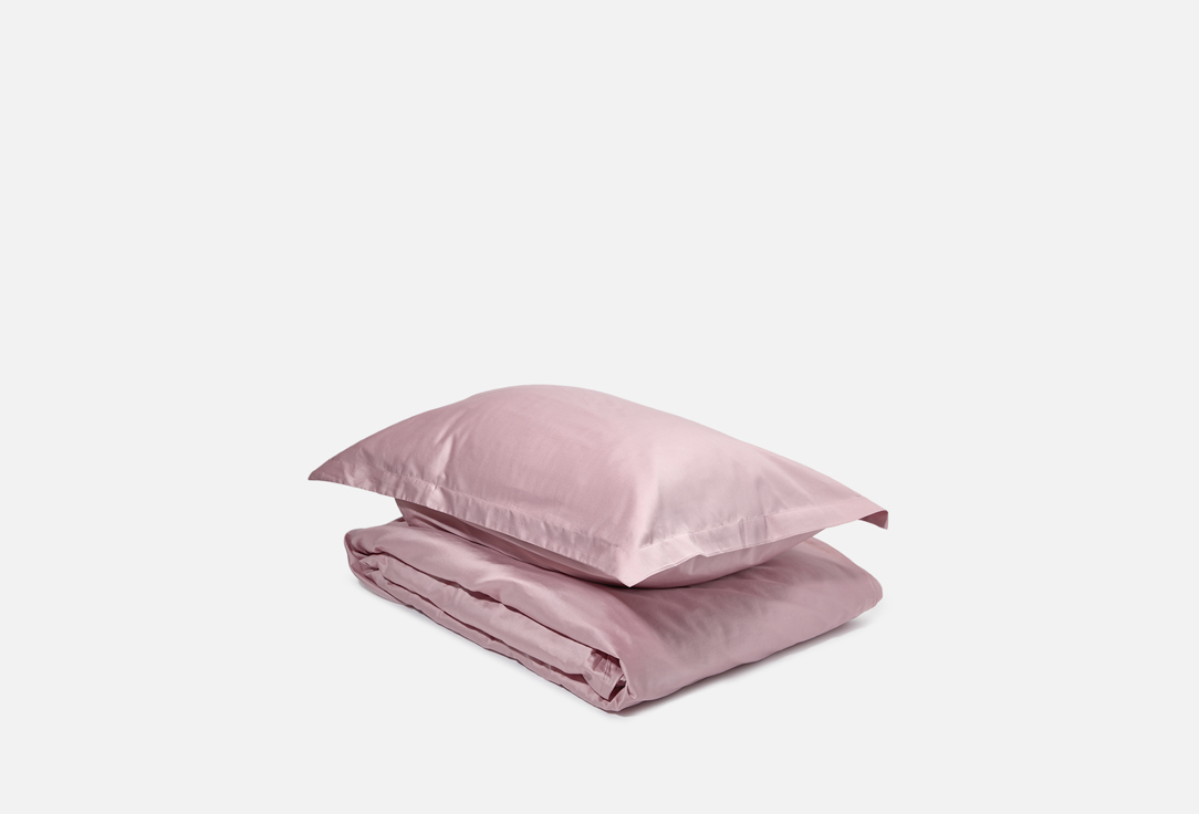 цена комплект постельного белья POSTELI Розовый евро