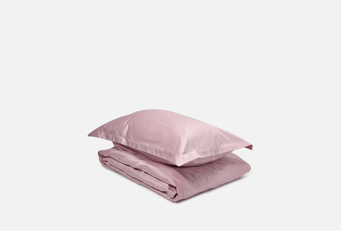 комплект постельного белья Posteli Розовый, евро 
