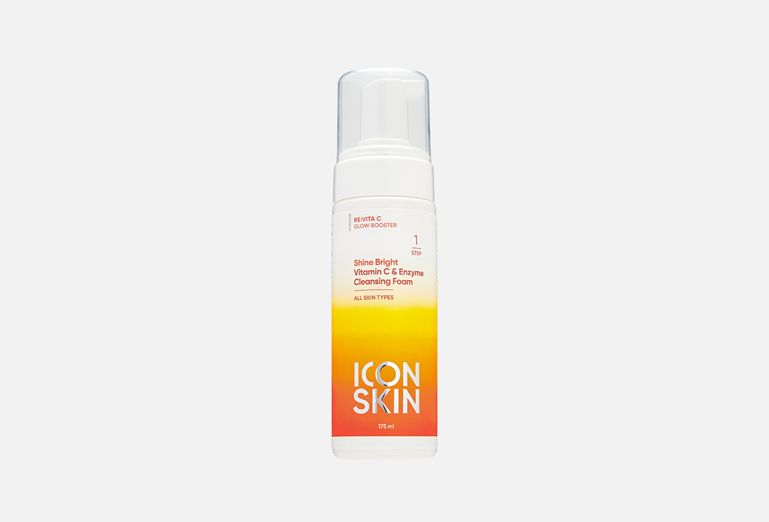 Изображение товара Пенка для умывания ICON SKIN Shine Bright Vitamin C & Enzyme Cleansing Foam