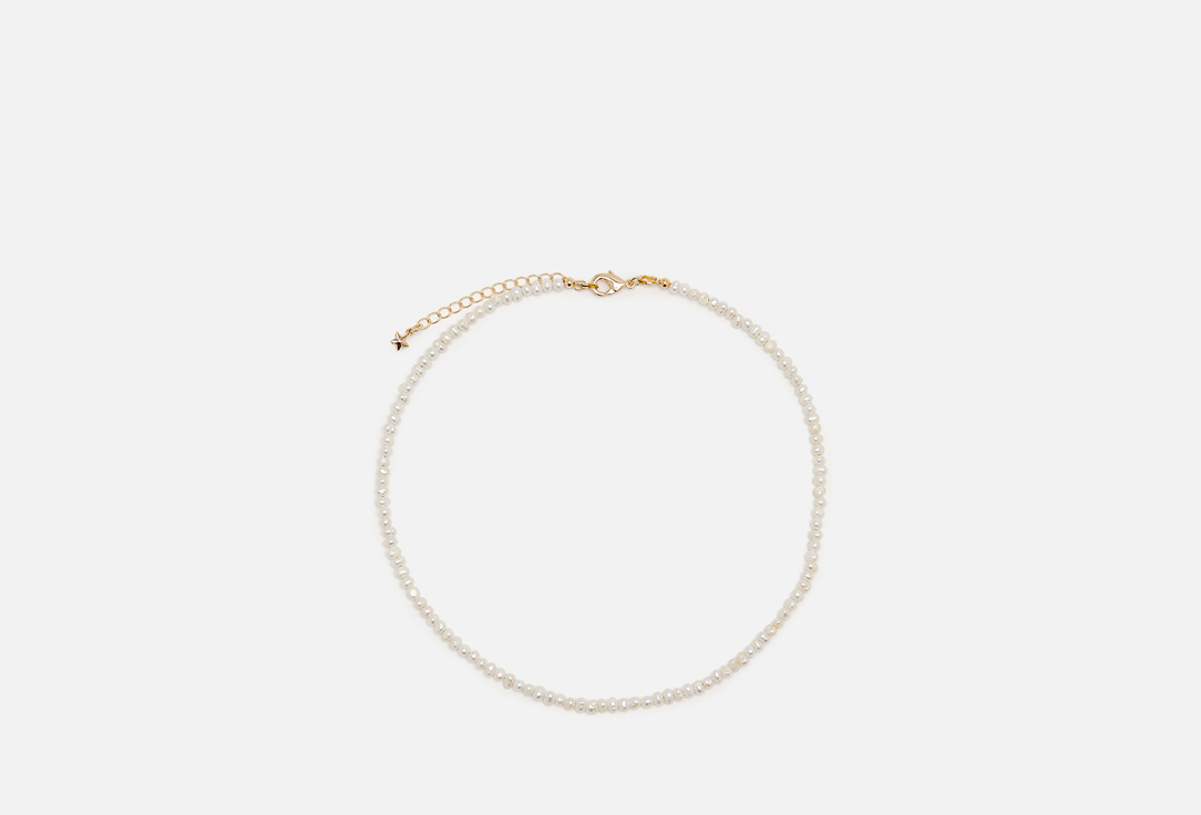 Изображение товара Чокер Veltom с жемчугом из латуни с позолотой 32 см для женщин