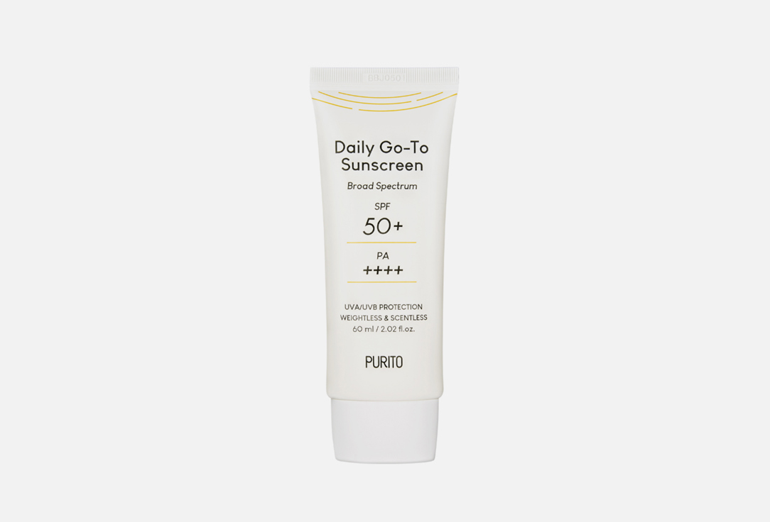 Солнцезащитный крем PURITO Daily Go-To Sunscreen 60 мл солнцезащитный крем для лица mdoc крем для лица и тела солнцезащитный spf50 pa