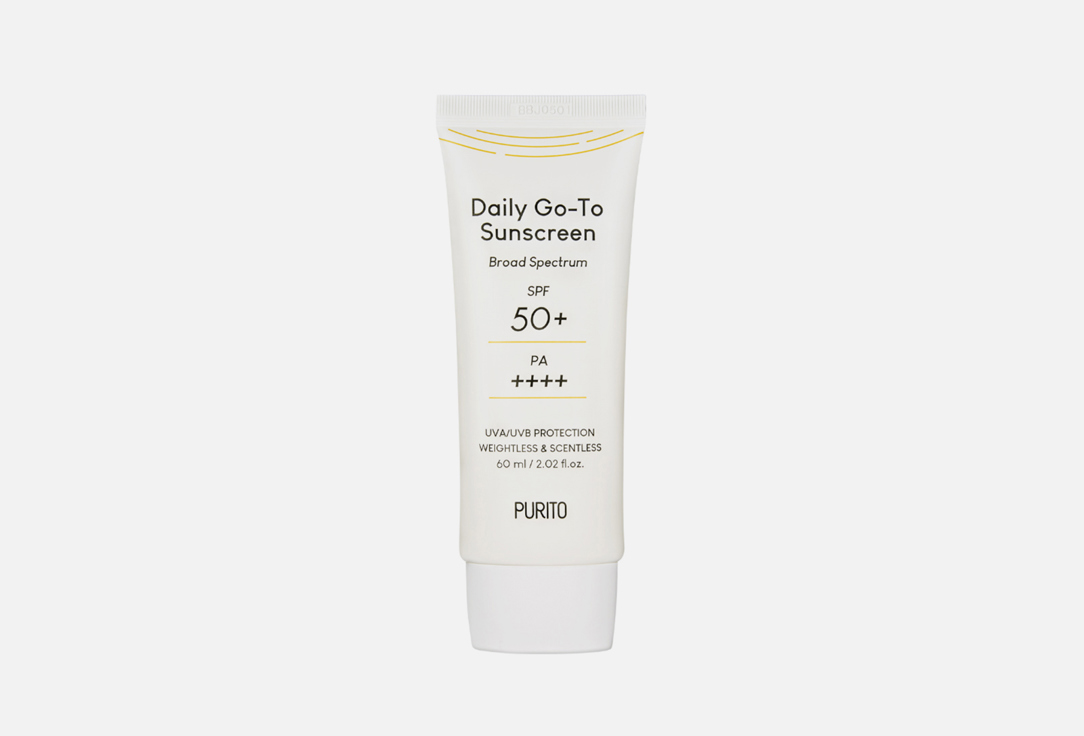 Солнцезащитный крем PURITO Daily Go-To Sunscreen 60 мл солнцезащитный крем purito daily go to sunscreen 60 мл