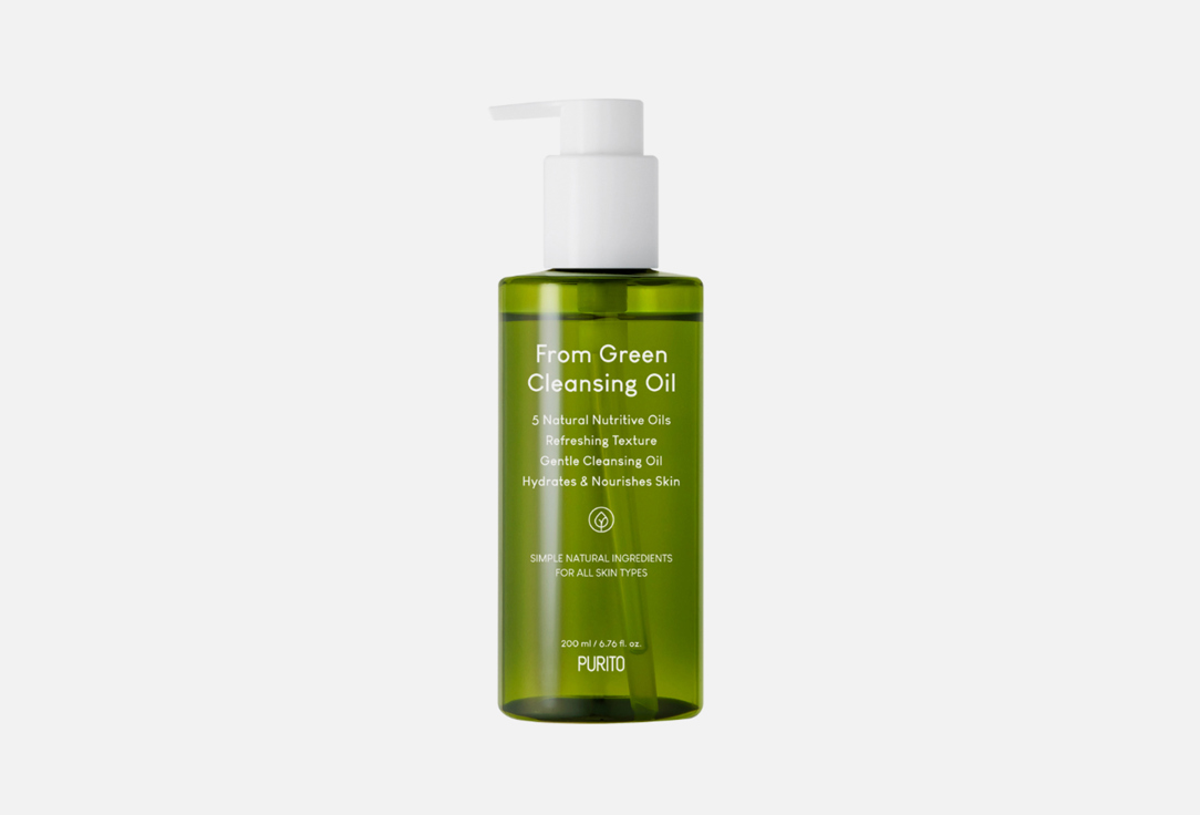 Гидрофильное масло PURITO From Green Cleansing Oil 200 мл цена и фото