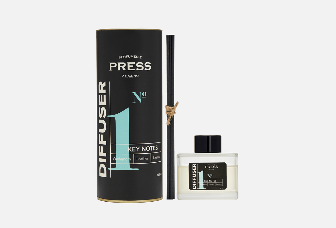 Диффузор PRESS GURWITZ PERFUMERIE №1 Cardamon, Leather, Jasmine 100 мл