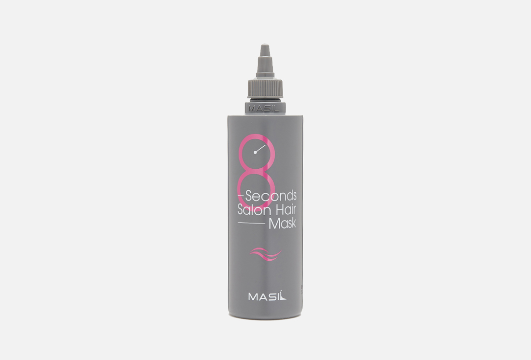 Питательная экспресс-маска для волос MASIL 8 SECONDS SALON HAIR MASK 350 мл masil филлер для увеличения объема волос masil 8 seconds salon hair volume ampoule 3 шт по 15 мл