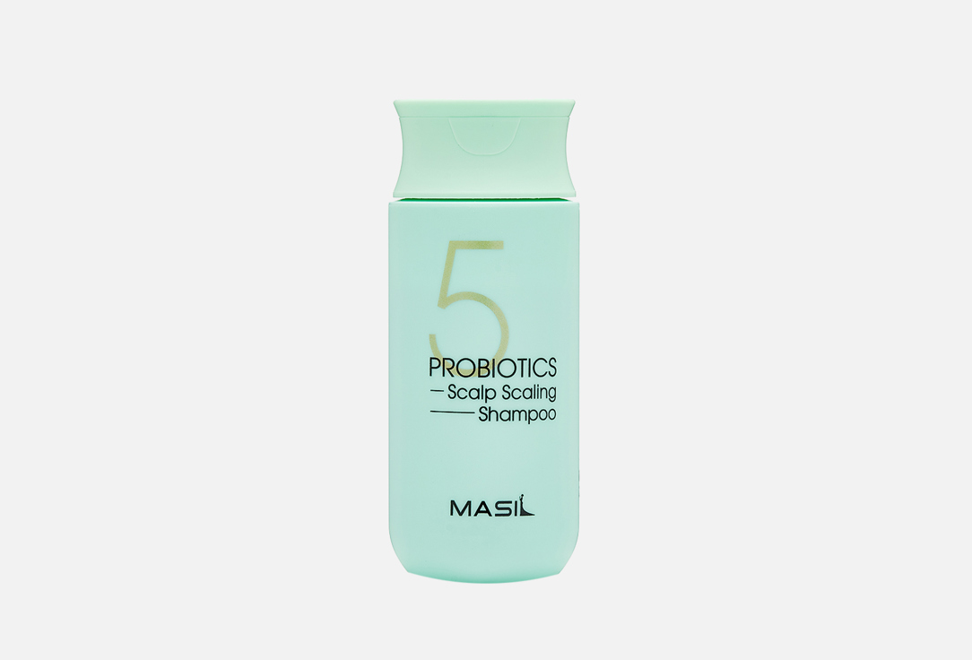 Шампунь для глубокого очищения кожи головы MASIL 5 PROBIOTICS SCALP SCALING SHAMPOO 150 мл masil шампунь для волос и кожи головы глубокоочищающий 5 probiotics scalp scaling shampoo 8 мл 3 шт