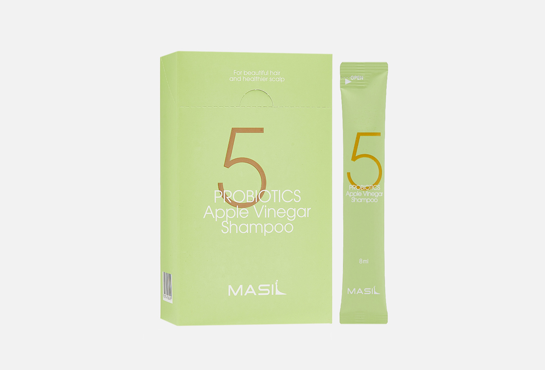 Изображение товара Шампунь против перхоти с яблочным уксусом и пробиотиками Masil 5 PROBIOTICS APPLE VINEGAR SHAMPOO