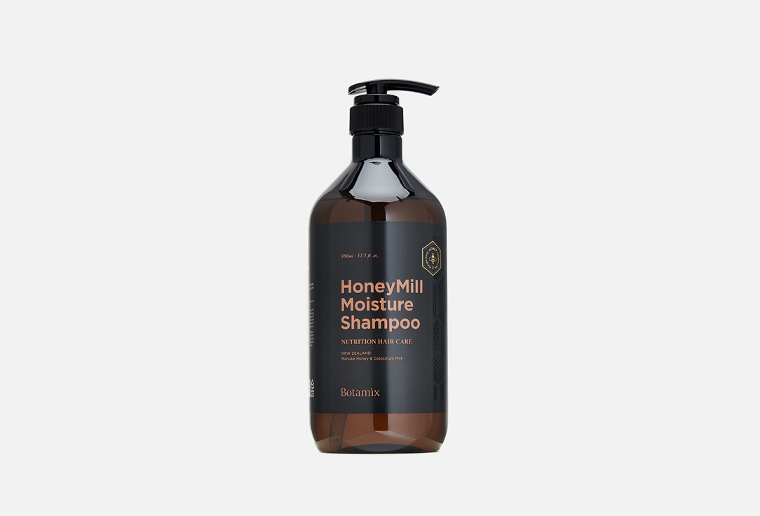 Шампунь для волос с молоком и медом BOTAMIX HoneyMill Moisture Shampoo 950 мл