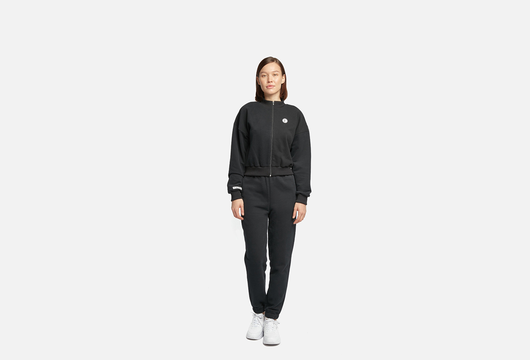 Изображение товара Женские брюки-джоггеры FIGURA Active Wear черные комфортные и стильные