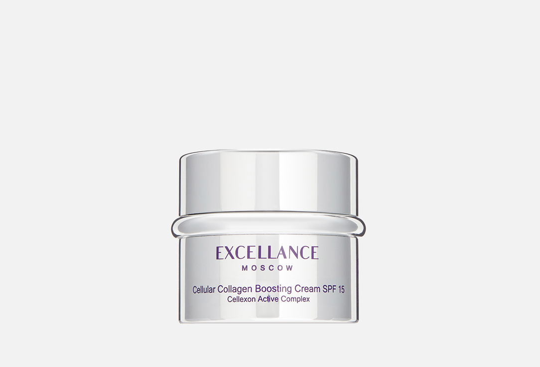 Дневной восстанавливающий крем для лица EXCELLANCE MOSCOW Cellular Collagen Boosting Cream SPF 15 50 мл
