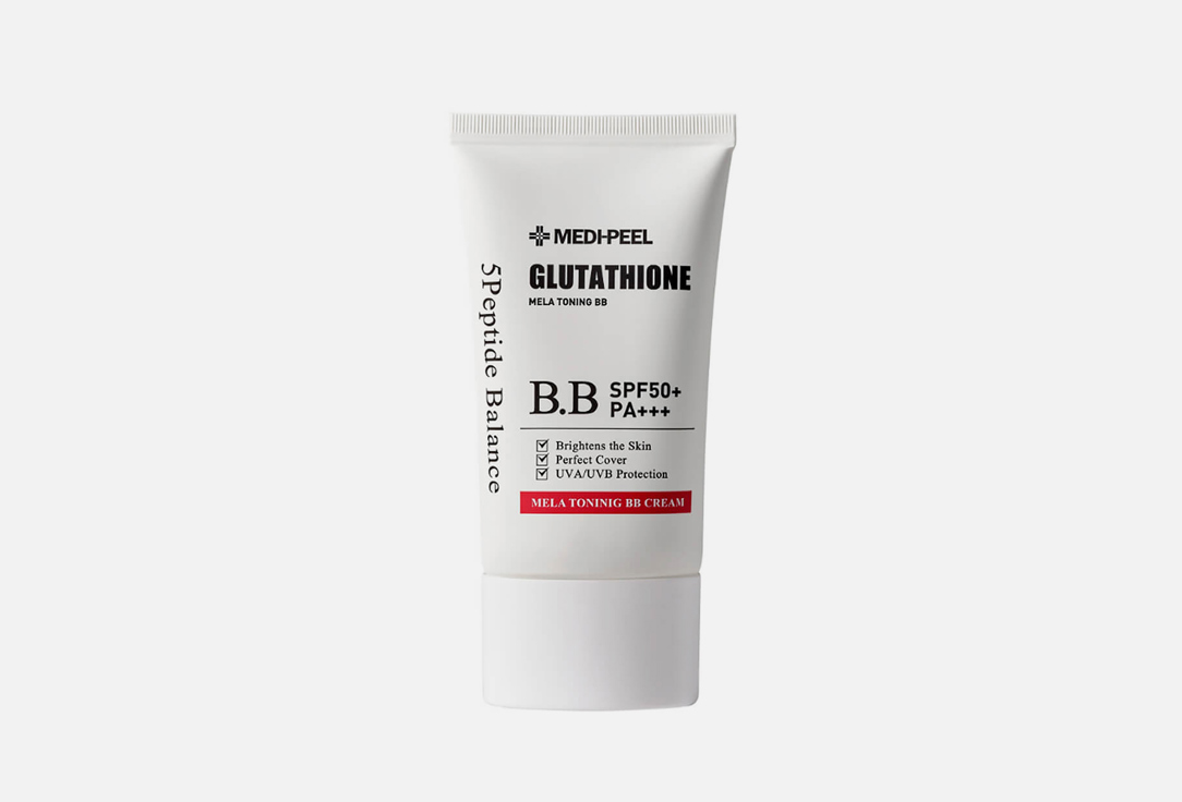  BB крем для лица SPF50+PA++++ MEDI PEEL Bio-Intense Glutathione Mela Toning  
