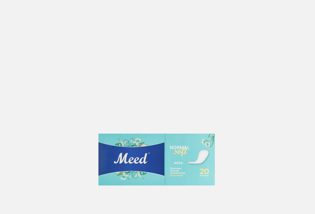 

Ежедневные прокладки MEED, Normal Soft 20 шт