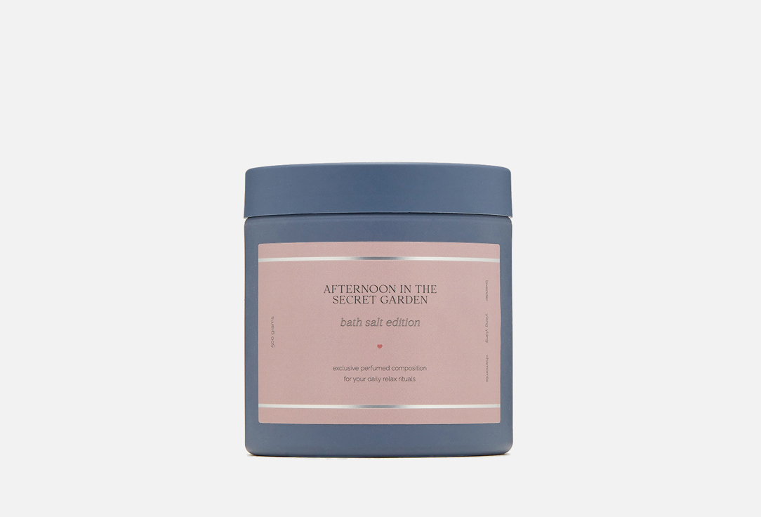 

Соль для ванны BE:MUSE, Afternoon in the secret garden 500 г