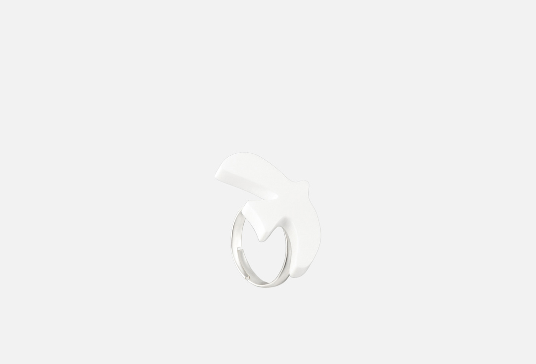 Кольцо 11YOU Minimalism белая Птичка 1 шт кольцо 11you minimalism черная орхидея