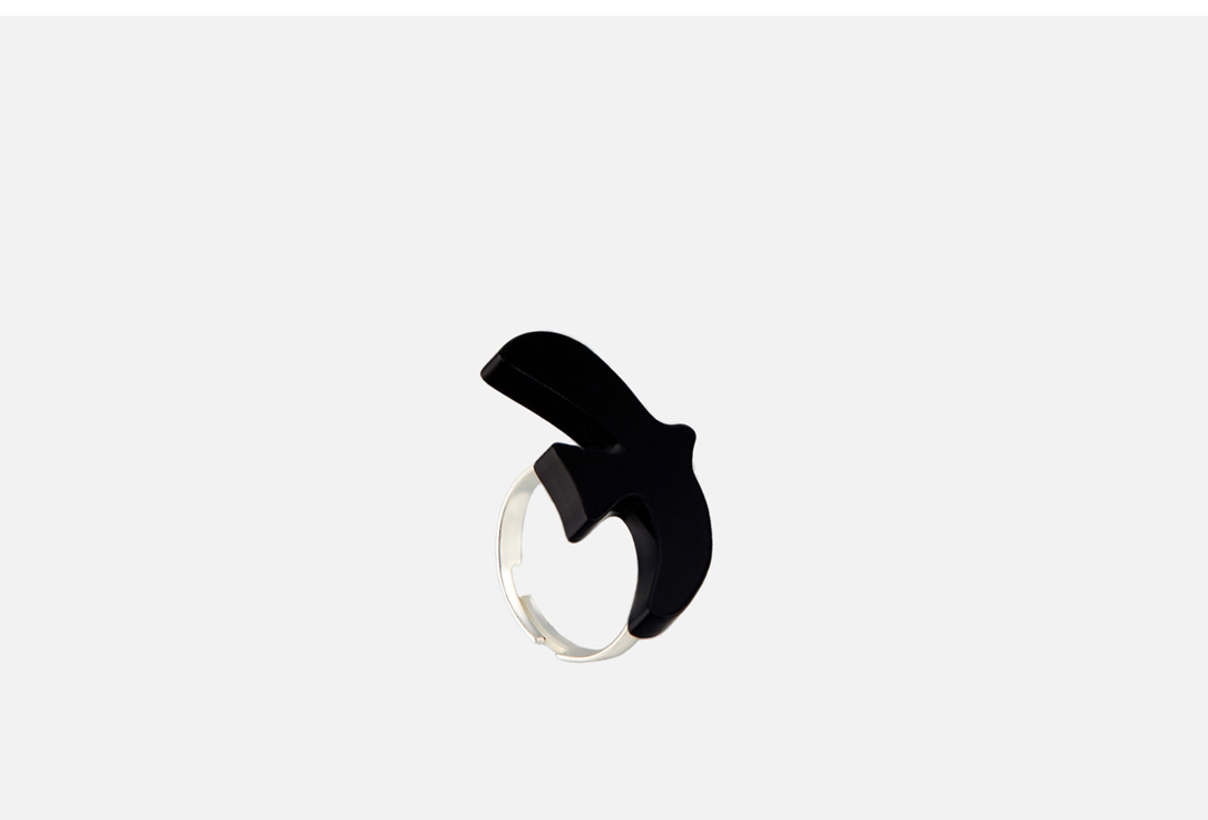 Кольцо 11YOU Minimalism черная Птичка 1 шт кольцо 11you minimalism черная орхидея