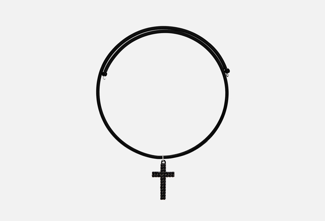 Изображение товара Подвеска 11YOU Crystal Крестик черный mini