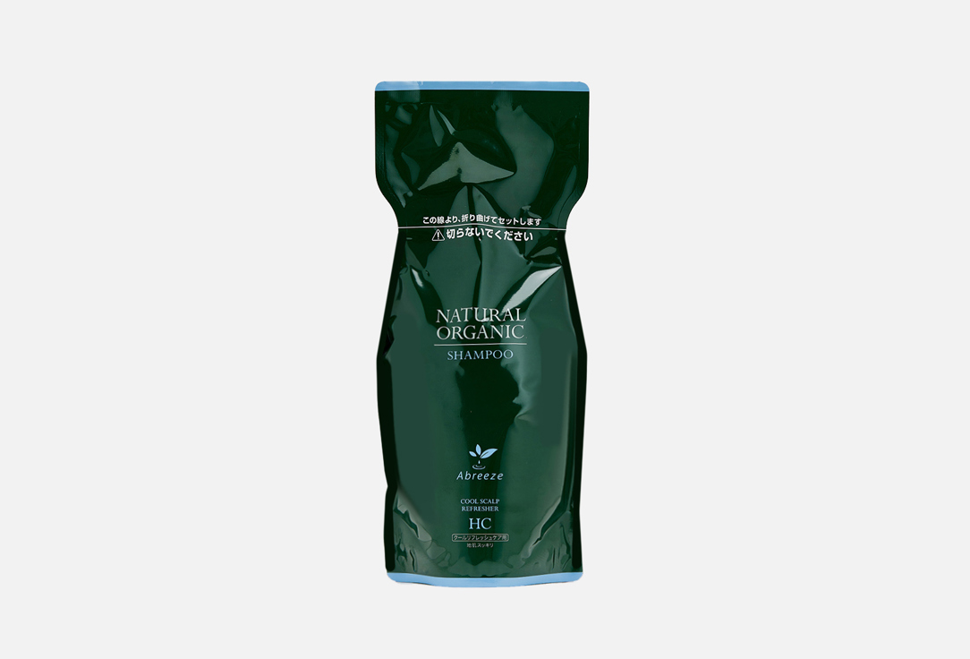 Рефил шампуня для волос ABREEZE Natural Organic Shampoo HC refill 600 мл
