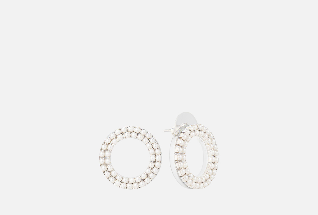 

Серьги 11YOU, Crystal Rings жемчужные 2 шт