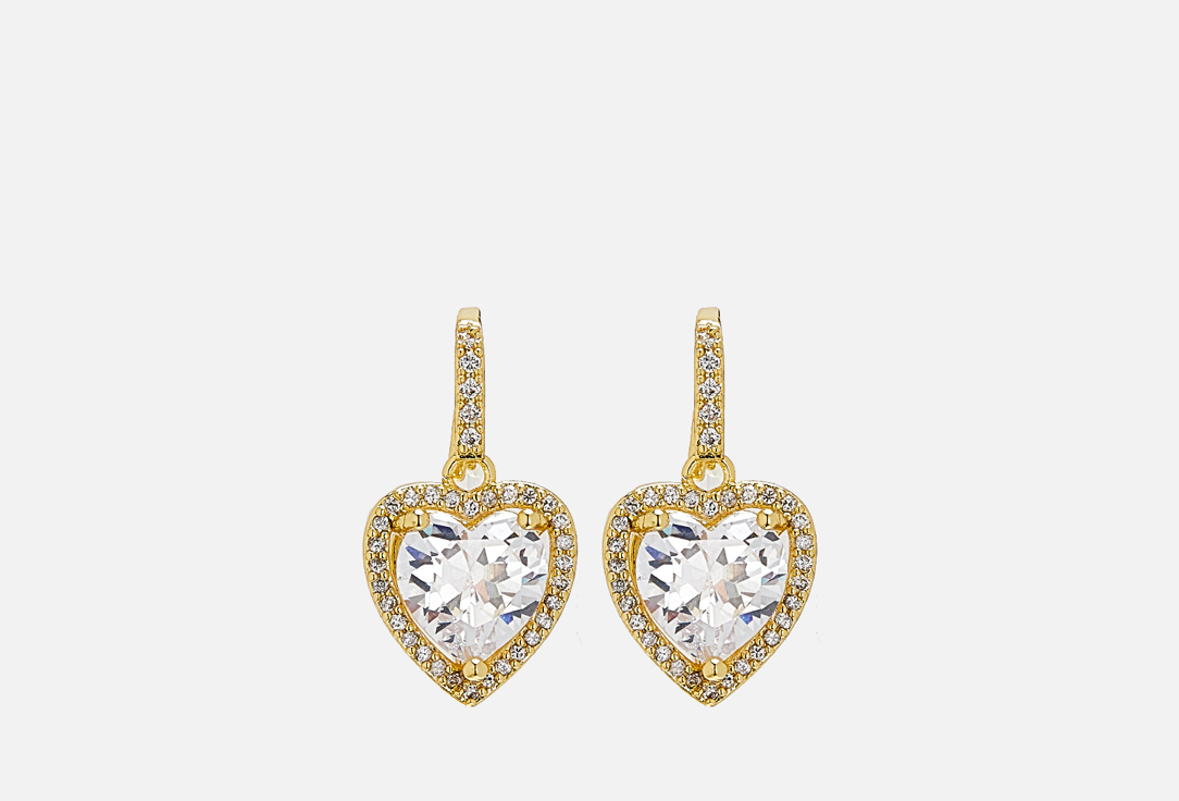 

Серьги PABUR, HEART 2 шт