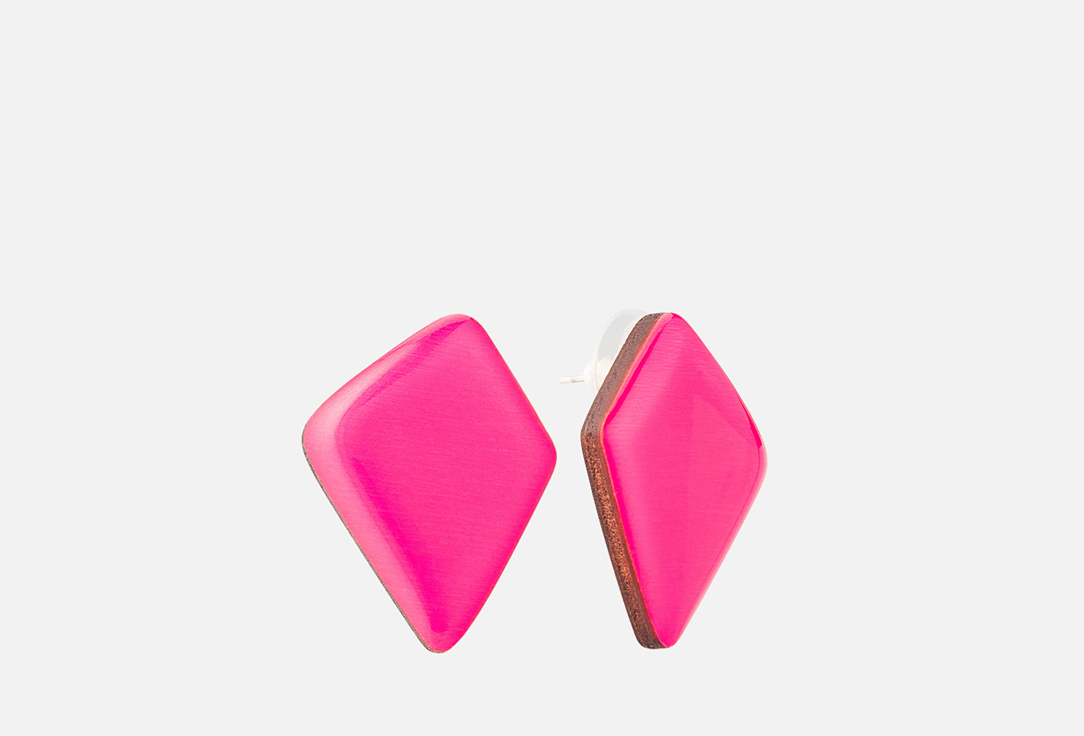 Изображение товара Серьги 11YOU Wood Blossom фуксия