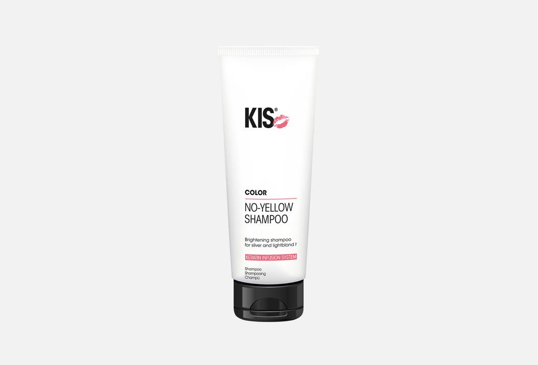 Изображение товара шампунь для нейтрализации желтизны волос Kis No-Yellow Shampoo